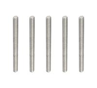 Rebower Entièrement Fileté Tige Acier Inox 304 Droite Main Tige Barre Goujons, [pour Cintres et Pinces et Boulons en U] - M10 x 150mm Mâle Fileté /Argent/ 5Paquet
