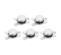 Rebower KSD301 Thermostat 140 C NC Interrupteur de contrôle thermique pour four à micro-ondes et réfrigérateurs - Normalement fermé/5 pièces