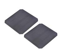 Rebower Lot de 2 mini panneaux solaires monocristallins 6 V 3 W 500 mA 5,7 | Petit chargeur de cellules photovoltaïques époxy, 145 x 145 mm, pour la production d'électricité, les jouets électriques