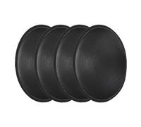 Rebower Lot de 4 capuchons anti-poussière pour haut-parleur 54 mm / 2.13in | Bobines pour caisson de basses Noir