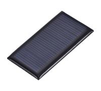 Rebower Mini panneau solaire polycristallin 5 V 0,225 W 45 mA 2,1 x 1,2 | Chargeur de petites cellules photovoltaïques époxy, 53 x 30 mm, pour la génération d'électricité, bricolage