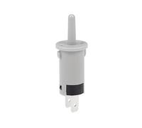 Rebower Porte Lumière Interrupteur PS-KA5 Momentané Normalement Fermé Remplacement Interrupteur, [pour Réfrigérateur ou Congélateur Applications Éclairage] - AC 250V 1A /Gris