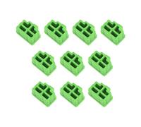 Rebower RJ45 Anti Poussière Prise Port Poussière Silicone Couvercles Bouchons Bouchons, [pour Ethernet] - Vert/20pcs