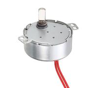 Rebower Synchrone Engrenage Moteur AC 24V 2.5-3RPM 50-60Hz D Arbre CCW/CW 4W Moteur électrique Tourne-disque Moteur pour Tasse Tourneur Électrique Ventilateur