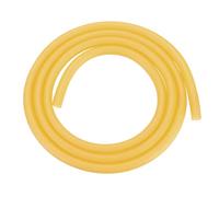 Rebower Tuyau En Caoutchouc Latex Naturel 4mm x 6mm 3ft(1m) Tuyau En Caoutchouc Très Élastique [Pour Exercice, Étirement, Laboratoire, Tuyau Maison] / Jaune