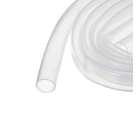 Rebower Tuyau en Silicone de 1M (3Pieds) 16mm DI 19mm DE Transparent pour Usage Industriel, Tuyau en Plastique Clair en Silicone pour Pompage, Vidange, Irrigation, Brassage, 5/8" x 3/4"