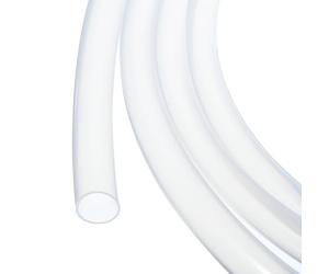 Rebower Tuyau en Silicone de 3 Mètres, DI 12,7 mm et Diamètre Extérieur de 14,3 mm, Transparent, en Plastique Industriel pour Pompage, Vidange, Irrigation, Brassage, 1/2 Pouce