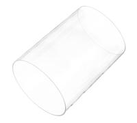 Rebower Tuyau rigide en plastique transparent de 195 mm x 200 mm Tube rond en polycarbonate [pour plomberie, hydraulique, aquarium, bricolage]