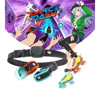 Rebuff Reality Trackstraps for VIVE Ultimate Tracker + Dance Dash Game Key, VR Straps for Full-Body Tracking, Vive Tracker Straps with Dance Dash Game, Ideal for VRChat, FBT & Immersive Experiences