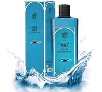 Rebul Eau de Cologne Aqua - Pour Homme et Femme - En Verre - 250 ml - Après-rasage et Eau de Rasage