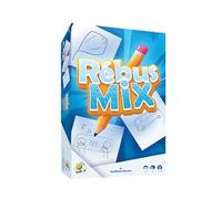 Act in games – Jeu de société – Blackrock Games Rebus Mix – Coopératif, dessin et déduction, 4 à 14 joueurs, dès 8 ans