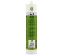 Reca S78 Colle et joint 2 x 290 ml blanc, noir, gris, transparent - 2 pièces (86,21 € / 1 litre) (transparent)