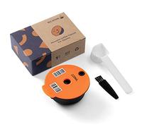 RECAFIMIL Cápsulas de café reutilizables de 220 ml, de plástico PP, recargables, compatibles con la cafetera Bosch Tassimo (220 ml)