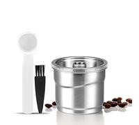 RECAFIMIL Capsules de café réutilisables, capsules de café rechargeables en acier inoxydable compatibles avec ILLY X7/Y3/Y5 (1 capsule)