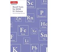 Recall Tests For Gcse 9-1 Science