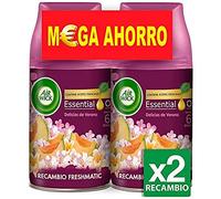 Recambio para ambientador Air Wick FreshMatic Duplo Life Scents Delicias de Verano 250 ml (Pack de 2)