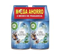 Recambio para ambientador Air Wick FreshMatic Duplo Life Scents Oasis Turquesa 250 ml (Pack de 2)