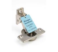 RECAMBIOS DREYMA Charnière en acier inoxydable pour machine à laver, montage de porte, compatible avec les modèles EDESA FAGOR ASPES BRANDT GORENJE Pièce de rechange Code technique CO L13B000A8