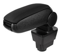 RECAMBO Accoudoir central avec compartiment pour Fiat Punto/Grande/Evo année de construction 2005-2018 - Console spécifique au véhicule, repose-bras pliable, espace de rangement supplémentaire