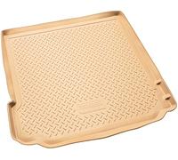 Recambo Bac de Coffre en Caoutchouc de qualité supérieure pour BMW X5 | Type E70 | année de Construction 2006-2013 | Ajustement Parfait avec Bordure | Beige