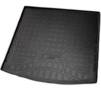 Recambo Bac de Coffre en Caoutchouc de qualité supérieure, Tapis Coffre Voiture, Tapis de Coffre pour Mitsubishi Outlander III, Sol Haut, année de Construction à partir de 2012, sur Mesure avec Bord
