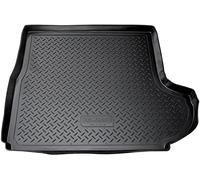 Recambo Bac de coffre en caoutchouc de qualité supérieure, Tapis Coffre Voiture, Tapis de Coffre pour Mitsubishi Outlander II | CW | 2006-2012 | avec subw | Ajustement parfait avec bord