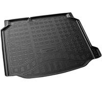 Recambo Bac de coffre en caoutchouc de qualité supérieure, Tapis Voiture pour Seat Leon III, 5F à hayon, 5 portes | année de construction 2012-2020 | Ajustement parfait avec bordure