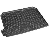 Recambo Bac de coffre pour Citroën C4 II à hayon B7 | 2010-2018 | En plastique noir, ajustement parfait avec bord haut et nervures 3D