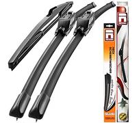 Recambo Balai Essuie-glace avant + Balai Essuie-glace arrière compatible avec Renault MEGANE hayon 2008-2016 (lot de 3 : 600 mm/400 mm/350 mm)