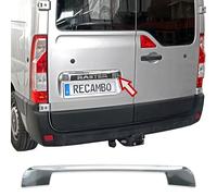 RECAMBO Bande de coffre en acier inoxydable chromé - Garniture brillante pour une mise en valeur élégante des véhicules - Convient pour Renault Master III | Année de construction à partir de 2010