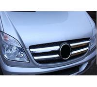 Recambo Barres de calandre chromées en acier inoxydable pour Mercedes Sprinter W906 | 2006-2013 | Calandre de refroidissement