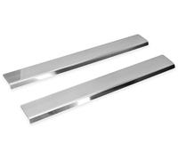 Recambo Barres de seuil en acier inoxydable mat - Pour Mercedes W447 Vito Classe V à partir de 2014