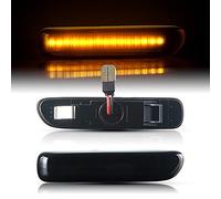 Recambo Clignotants latéraux à LED pour BMW Série 3 E46 Berline Touring années de construction 1998-2001 Noir