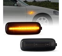 Recambo Clignotants latéraux à LED pour Honda Civic EJ9, EK1, EK2, EK3, EK4, Noir.