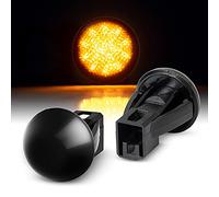 Recambo Clignotants latéraux LED pour Fiat Multipla 1999-2004 | Seicento 1998-2009 | Noir