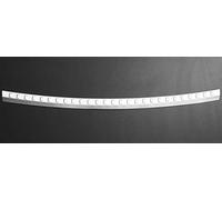 Recambo CT-LKS-0790 Protection de seuil de Chargement en Acier Inoxydable chromé pour Audi A6 C6 4F Avant 2005-2008 avec chanfrein, Taille L