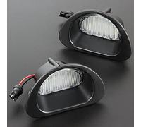 Recambo Éclairage de plaque minéralogique à LED pour Citroën C1 | Peugeot 107 | année de construction 2004-2014