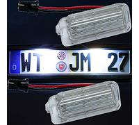 Recambo Éclairage de plaque minéralogique à LED pour Jaguar XF Type X250 | XJ Type X351