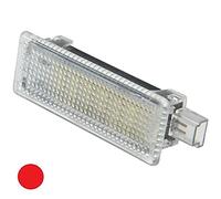 Recambo Éclairage LED pour plancher de coffre - Convient pour BMW Série 5 E60, E61, F10, F11 - Rouge