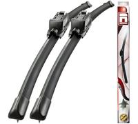 Recambo Essuie-glace avant compatible avec Citroën Nemo | années de construction 2007-2015 (lot de 2 : 650 mm / 475 mm)