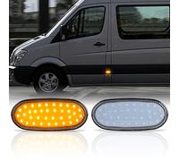 Recambo Feux de gabarit à LED pour Mercedes Sprinter W906, année de construction 2006-2018, verre transparent