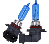 Recambo HB3 US 9005 Lot de 2 ampoules halogènes 12 V 60 W - Aspect xénon 5500 K - Lumière super blanche pour feux de croisement et feux de route - Culot P20d - Certifié E