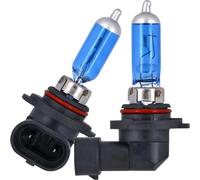 Recambo Lot de 2 ampoules halogènes H10 12 V 42 W - Aspect xénon 5500 K - Lumière super blanche pour feux de croisement et feux de route - Culot PY20d - Certifié E