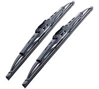 Recambo Lot de 2 balais d'essuie-glace classiques compatibles avec Ford Transit | Années de construction 2000 2014 (650 mm / 550 mm)