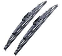 Recambo Lot de 2 balais d'essuie-glace classiques compatibles avec Mercedes SLK | Type R170 | Années de construction 1996 2004 (Lot de 2 : 550 mm / 525 mm)
