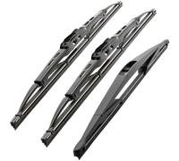 Recambo Lot de 3 balais d'essuie-glace avant et arrière compatibles avec Citroën Xsara Break | années de construction 1997-2006 (550 mm / 500 mm / 400 mm)