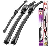RECAMBO Lot de balais d'essuie-glace pour Hyundai i20 BC3 à partir de 2020 400/600 mm avant + 300 mm arrière (16/24/12") - Vision claire - Fonctionnement silencieux - Montage facile - Mélange de