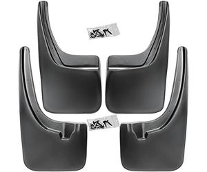 Recambo Lot de bavettes garde-boue avant et arrière compatibles avec Nissan Pathfinder III | R51 | année de construction 2005-2013