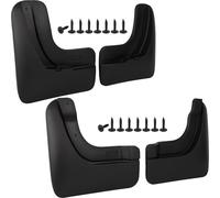 RECAMBO Lot de bavettes garde-boue avant et arrière pour Renault Talisman Grandtour année de construction 2015-2022 - Aspect discret, design orienté sur mesure, facile d'entretien, testé au quotidien