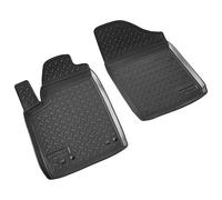 RECAMBO Lot de tapis de sol en caoutchouc 3D, pour Citroën Berlingo | années de construction 1996-2009 - Tapis de voiture sur mesure avec bord 3D haut | Antidérapant | Inodore | Indéformable | Facile
